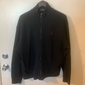 Men’s Polo Ralph Lauren Zip Up Cardigan Sweat Shirt Large